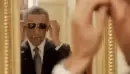 Barack Obama, cool in sunglasses