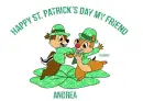 Chip and Dale St.Patrick's Day - Andrea