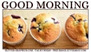 GOOD MORNING, FOOD, GREETINGS, TEXT