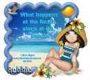 What happens at the beach - Robbie