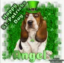 Happy St. Patricks Day Angel
