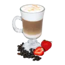 Coffee and strawberries