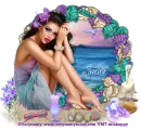 Brunette on the beach - Jane