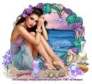 Brunette on the beach - Robbie