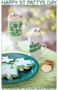 HAPPY ST PATTYS, COOKIES, HOLIDAYS, TEXT