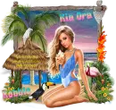 Girl at the beach - Robbie