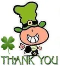 THANK , LEPRECHAUN, BUBBLEGUM KIDS, TEXT