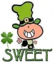 LUV IT, HOLIDAYS, LEPRECHAUN, BUBBLEGUM KIDS, TEXT