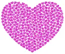 heart made of hearts