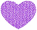 heart made of hearts
