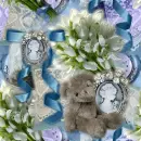 Victorian Summer Seamless Background