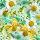 Delightful Daisies Seamless Background
