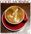 GOOD MORNING, COFFEE, GREETINGS, TEXT