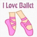 I Love Ballet Sticker