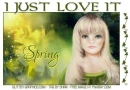 I JUST LOVE IT, SPRING, NATURE, TEXT