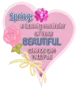A lovely reminder - Spring