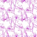 background of lilies