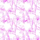 background of lilies