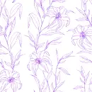 background of lilies