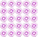 background of daisies