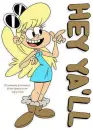 HEY YA'LL, CARTOON, GIRL, TEXT