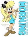 GOOD MORNING, CARTOON, GIRL, TEXT