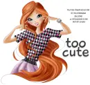 TOO CUTE, CARTOON, GG RELATED, TEXT