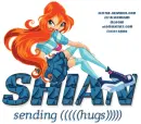 SHIAN.. SENDING (((((HUGS))))(