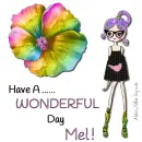 Mel - Wonderful Day - Girl - Colorful
