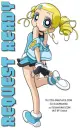 REQUEST READY, CHEERLEADER, TOON, TEXT