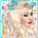 Spring letter ~ P ~ av ~ fg