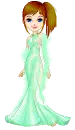 Seafoam Green doll