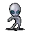 dancing alien