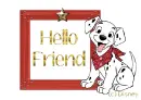 Disney 101 Dalmatians - Hello Friend