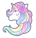 Unicorn sticker