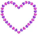 heart made of hearts