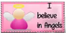 I believe in Angels stamp