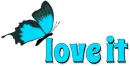  LOVE IT, TURQUOISE, GG RELATED, TEXT
