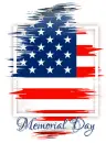 Memorial Day (faded flag)
