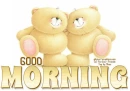 GOOD MORNING, ANIMALS, BEAR, TEXT