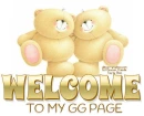 WELCOME TO MY GG PAGE, ANIMALS, TEDDY BEAR, TEXT