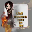 Mel - Love Is A - Fire - Flames - Smoke