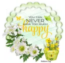 You can never have too much Happy