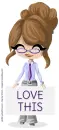 LOVE THIS, TOON, GIRL, TEXT, GG RELATED