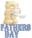 FATHERS DAY, TEDDY BEAR, COFFEE, TEXT