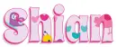 Shian, CARTOON, NAMES, TEXT, ANIMALS