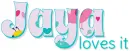 JAYA.. LOVES IT, NAMES, TURQUOISE, TEXT