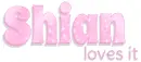 Shian loves it, GG RELATED, PINK, SPARKLY, TEXT
