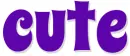 Cute, PURPLE, TEXT, GG RELATED