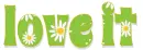 love it, DAISIES, LIME, TEXT, GG RELATED